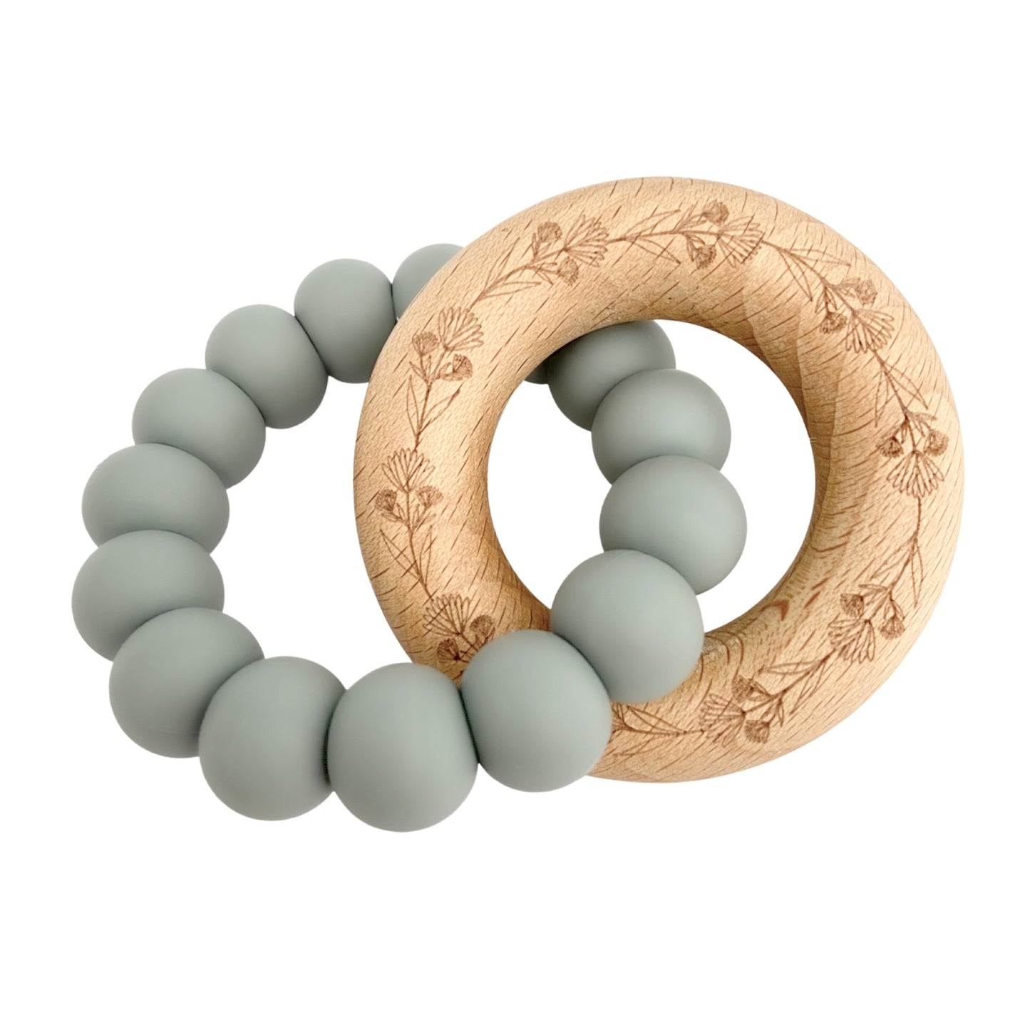 Wildflower Teether - Dusk Blue