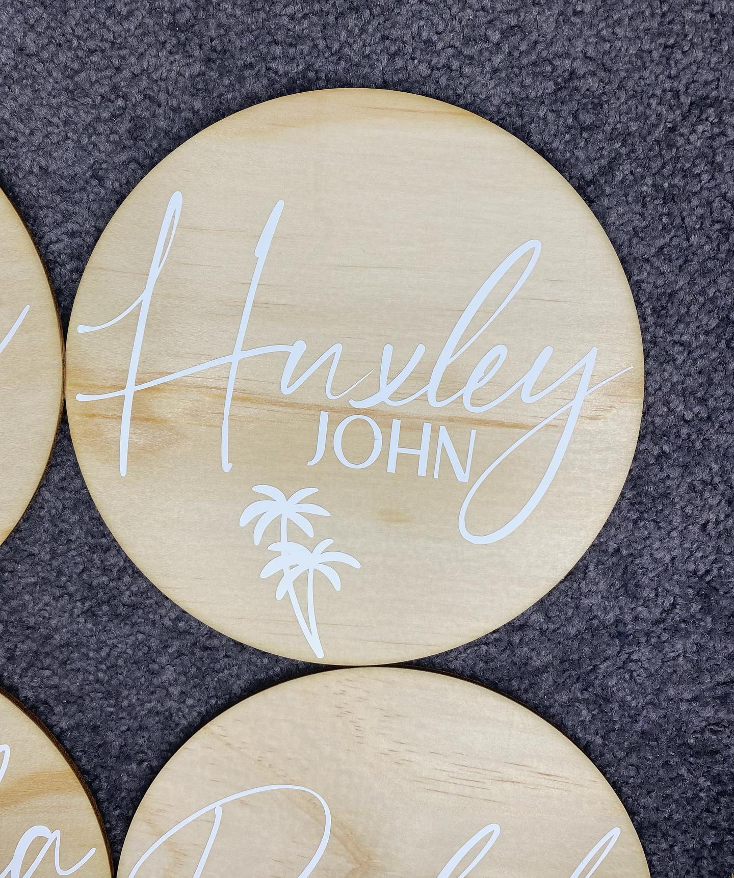 Baby Name Plaque