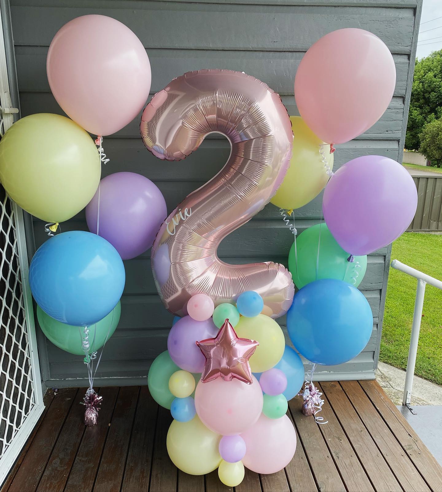Foil Balloon Tower