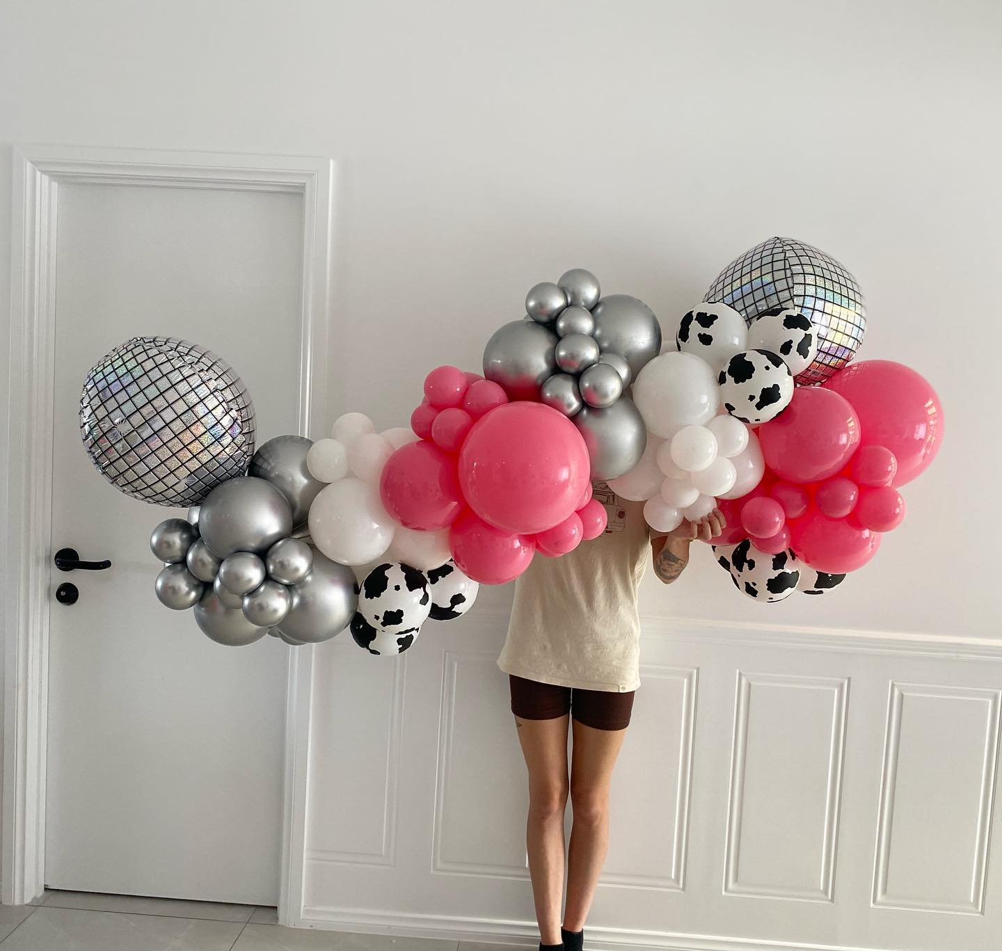 Balloon garland by metre