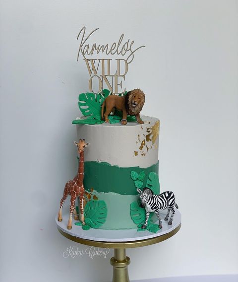 Personalised Wild One Cake Topper