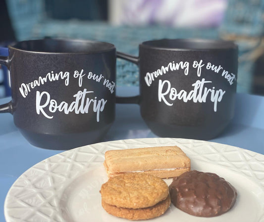Personalised Dreaming of our next Roadtrip Mug