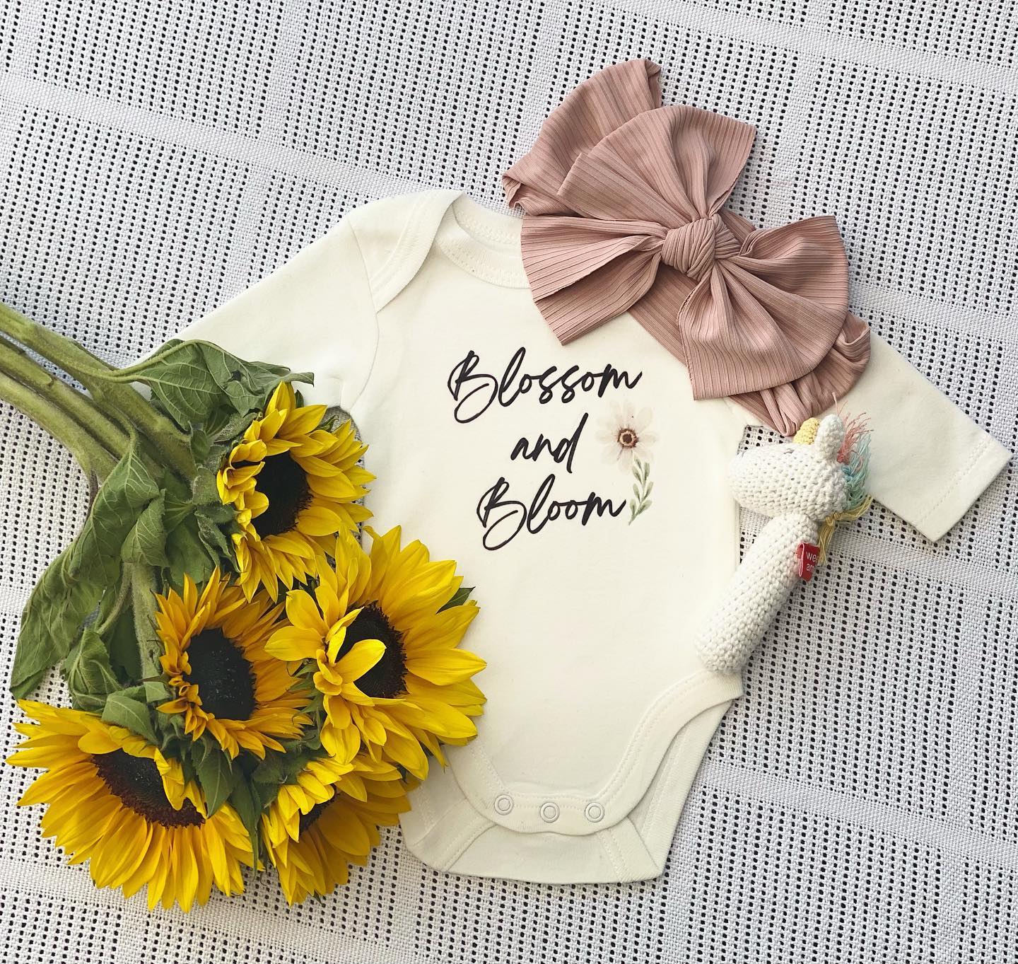 Blossom and Bloom Onesie