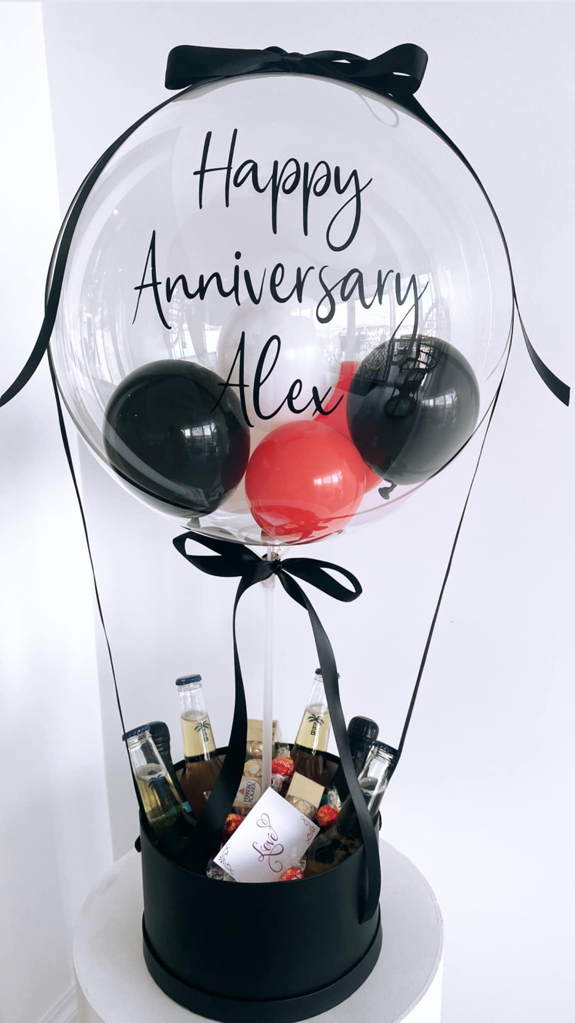 Beer and Chocolate Balloon Gift