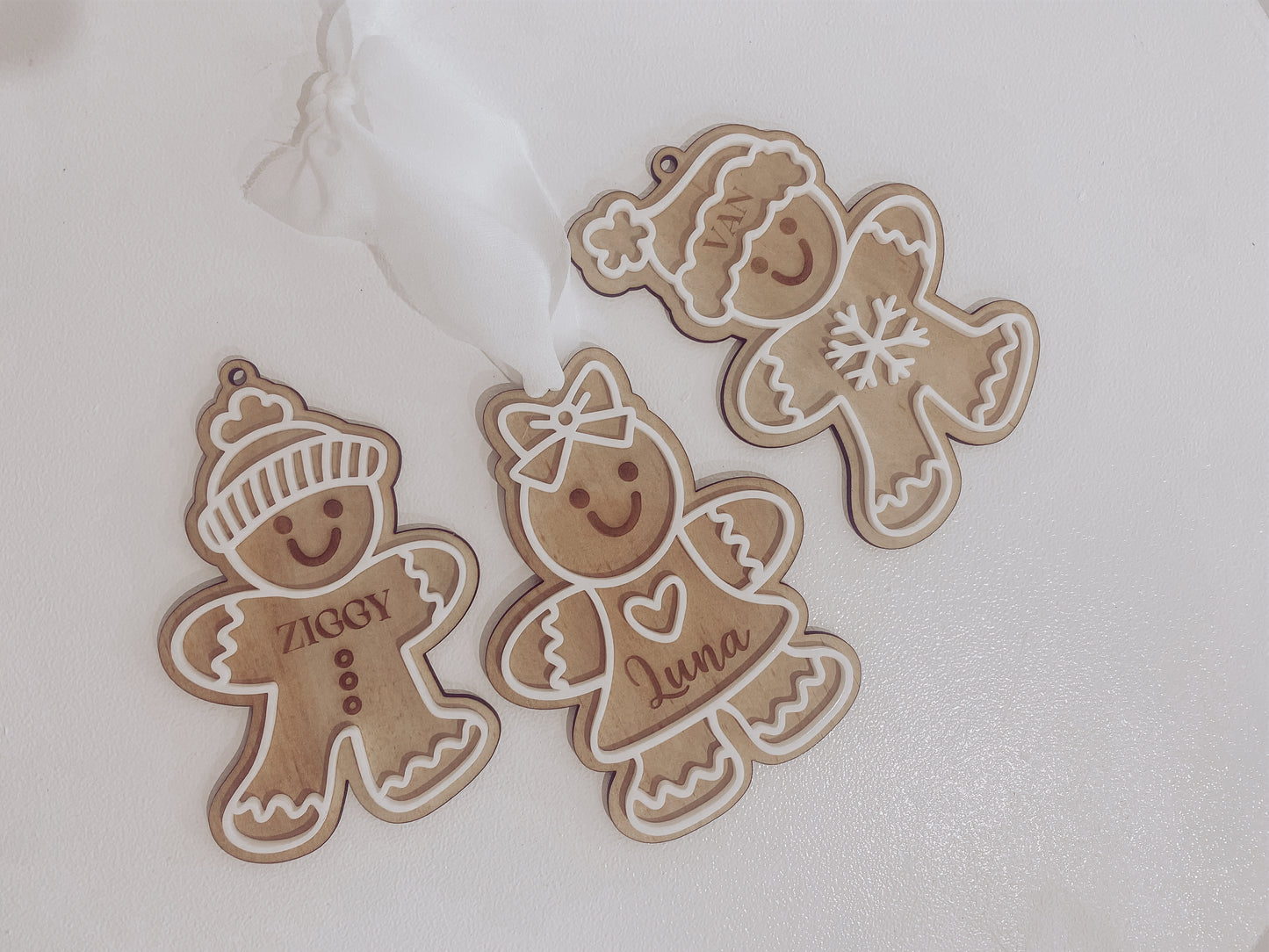 Personalised Gingerbread Christmas Ornament